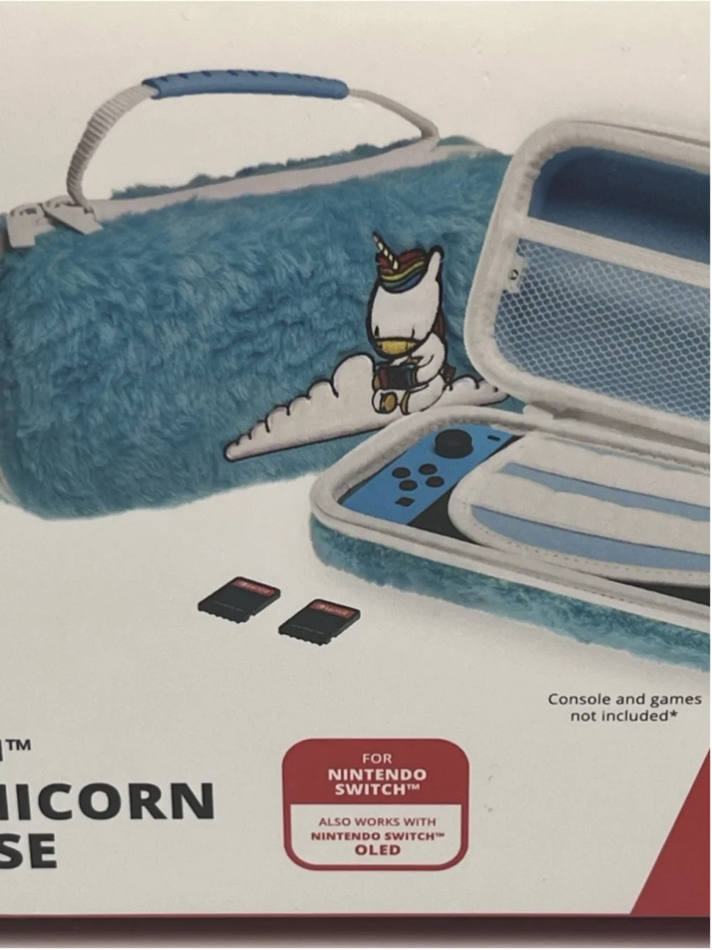 Nintendo Switch CASE Furry Unicorn Carry Case New SEE ALL